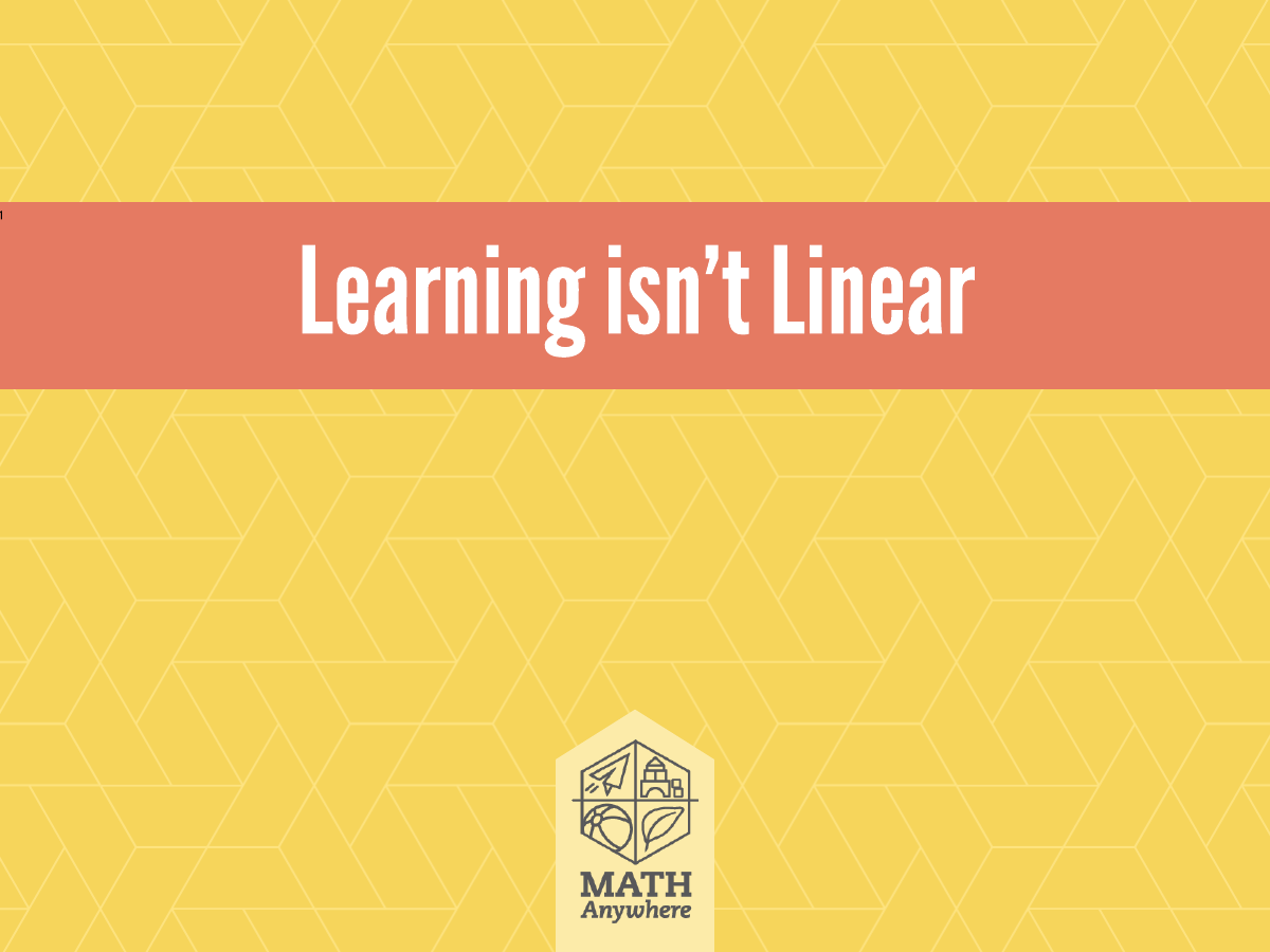 Learning Isn't Linear