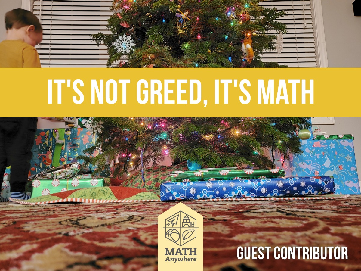 It's not greed, it's math. Guest contributor.