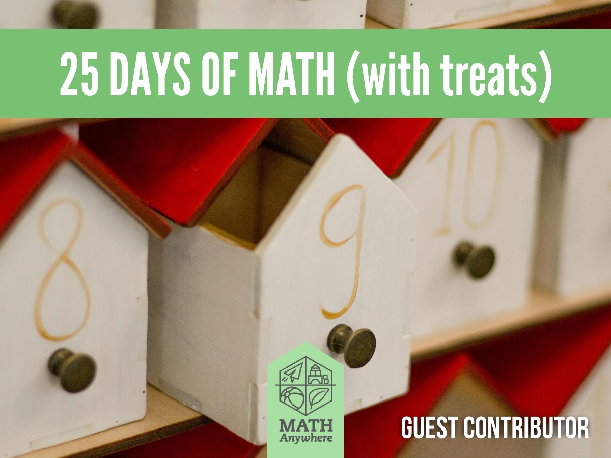 25 days of math (with treats)