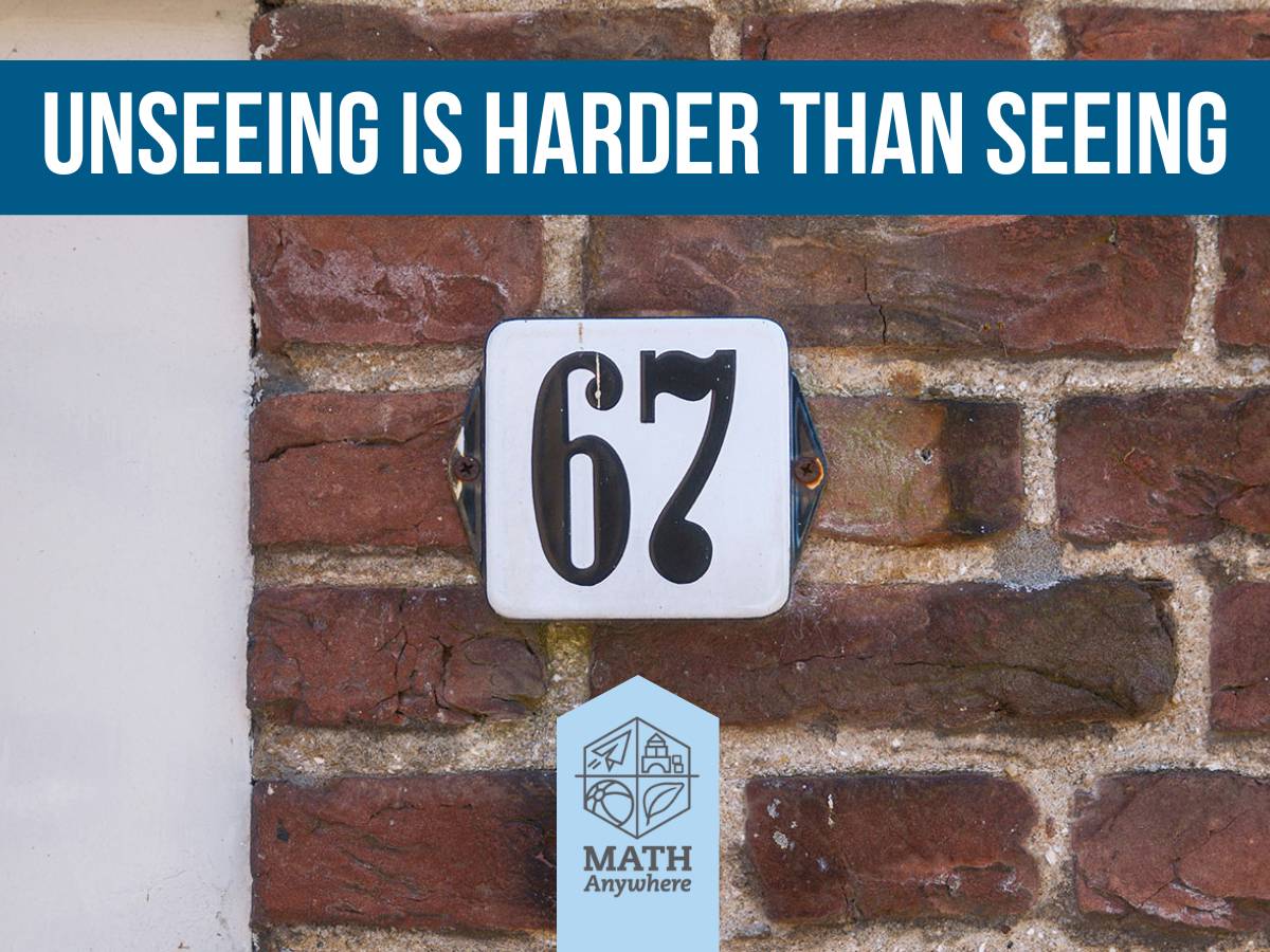 Unseeing is harder than seeing